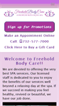 Mobile Screenshot of freeholdbodycare.com